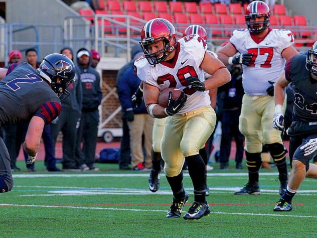 Current star Paul Stanton Jr. (rambling for the clinching touchdown at Penn in 2014), from Kenner, Louisiana, is one of a seemingly unbroken and unstoppable line of stellar and punishing Crimson runners.