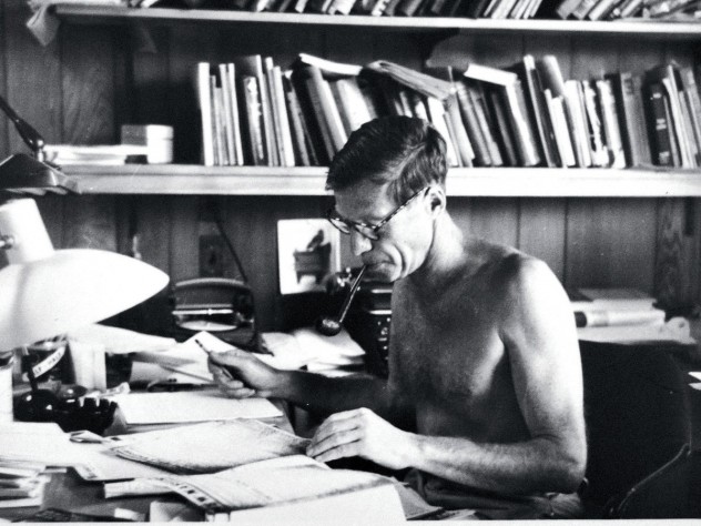 Aaron at the Center for Advanced Study in the Behavioral Sciences, Stanford, California, in 1958-59
