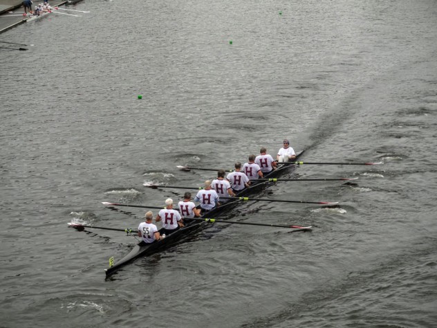 The crew heads into the final third of the race.