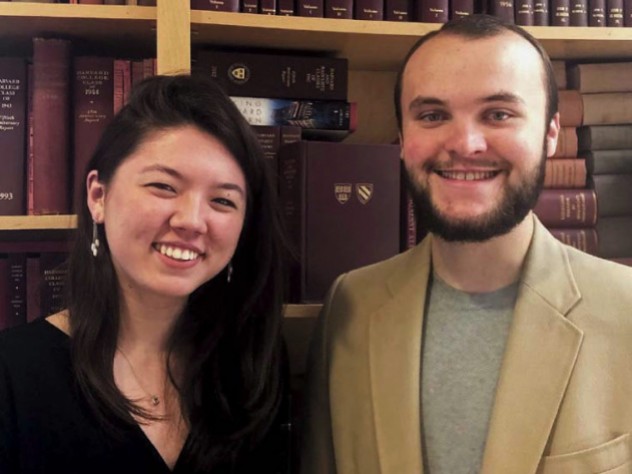 Photo of Michelle Walsh and Benjamin Roy