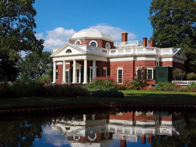 Photograph of the iconic Monticello, suggesting that Jefferson’s role as an owner of enslaved people needs to be made part of his history