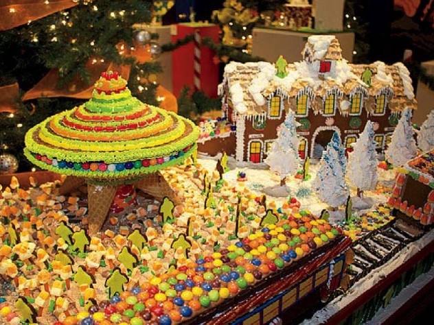 Enchanting gingerbread exhibit at Springfield Museums