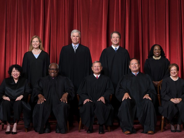 The current Supreme Court justices