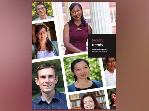 Cover of Harvard faculty trends report