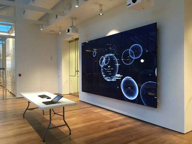 Photograph by Jeff Steward/Harvard Art Museums The Lightbox Gallery, on the building's fifth floor, will enable visitors to interact digitally with the Museums' collections.