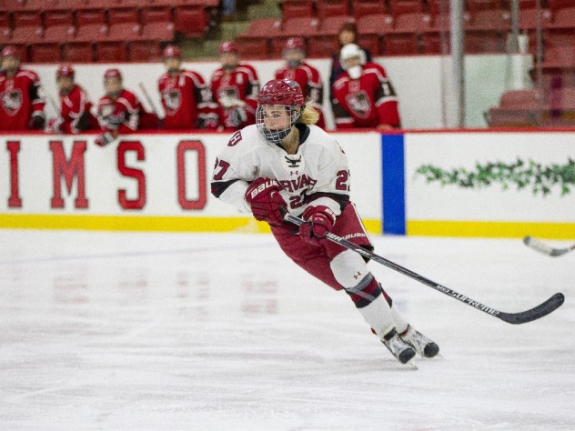 After at 20-point season last year, left wing Karly Heffernan ’18 has a goal and seven assists in nine games this fall.