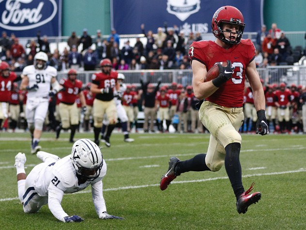 Crimson Football 2018 Harvard 45 Yale 27 Harvard Magazine