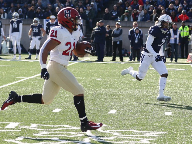 Football 2019 Yale 50 Harvard 43 Harvard Magazine