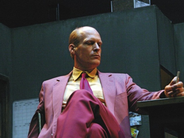 Chris Beirens/ART A scene from <em>Gatz,</em> a staged reading of <em>The Great Gatsby,</em> opening at the ART on January 7