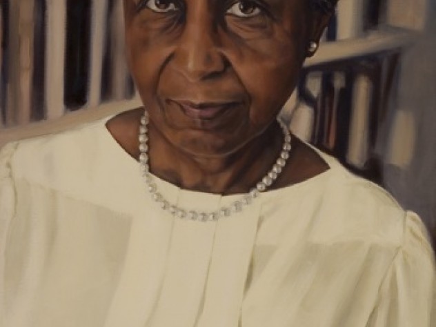 Painting by Steve Coit Eileen Jackson Southern, late professor of Afro-American studies and of music