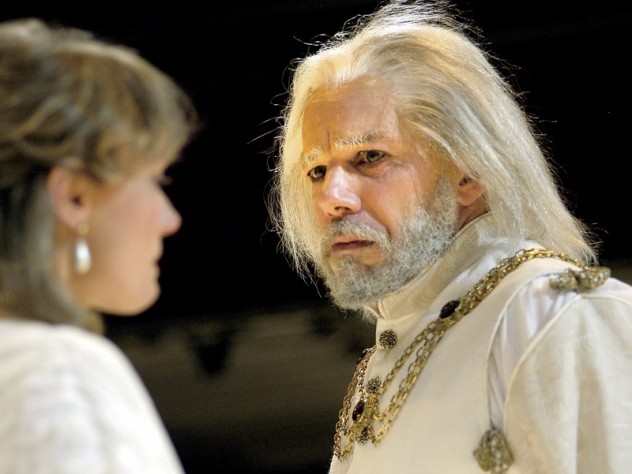 Jonathan Epstein as King Lear in a 2003 Shakespeare &amp; Company production 