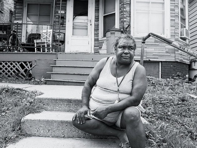 Photograph by Michael Kienitz Yolanda Matte, Danielle Shaw’s grandmother, was among those evicted that day.