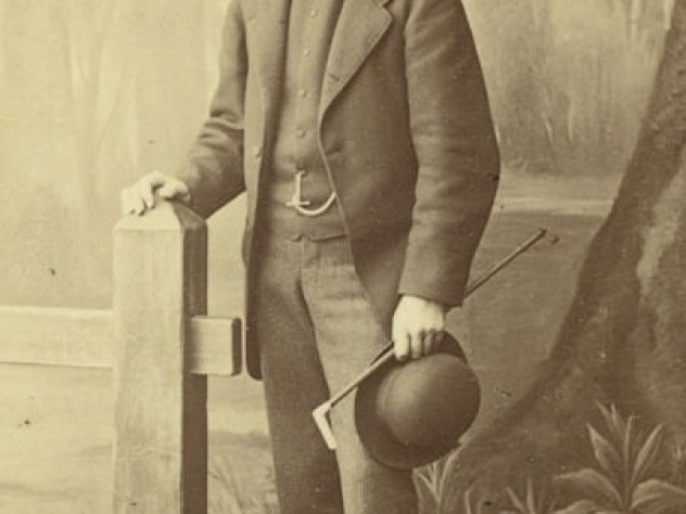 A portrait of Charles Gibson Sr.