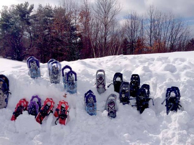 Miles of trails are open for Nordic skiing and snowshoeing.