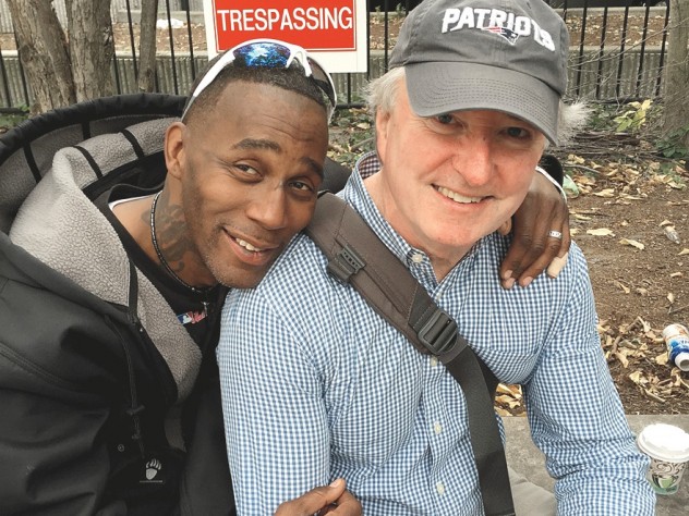 O’Connell with Mundo, whom he has known for 15 years