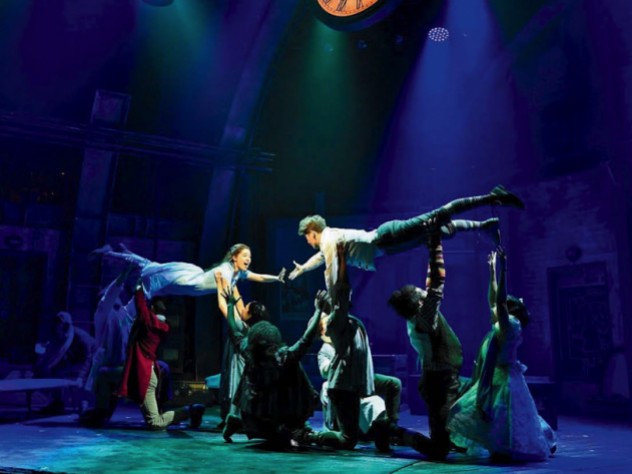 Dancers on stage