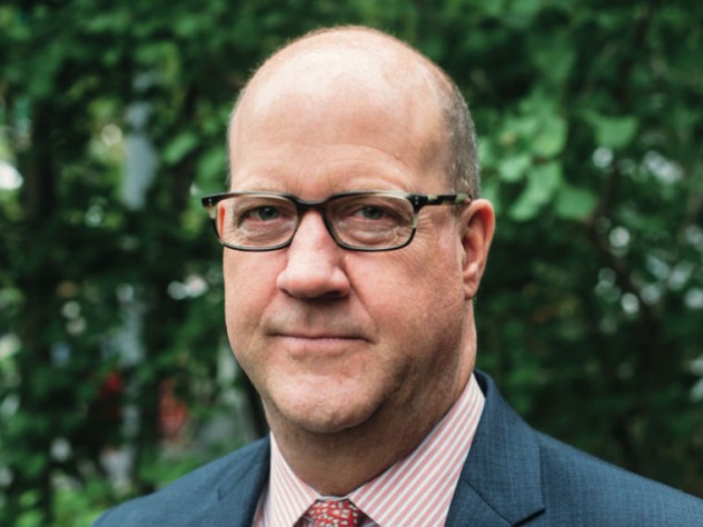 Photographic portrait of Philip W. Lovejoy, executive director, Harvard Alumni Association