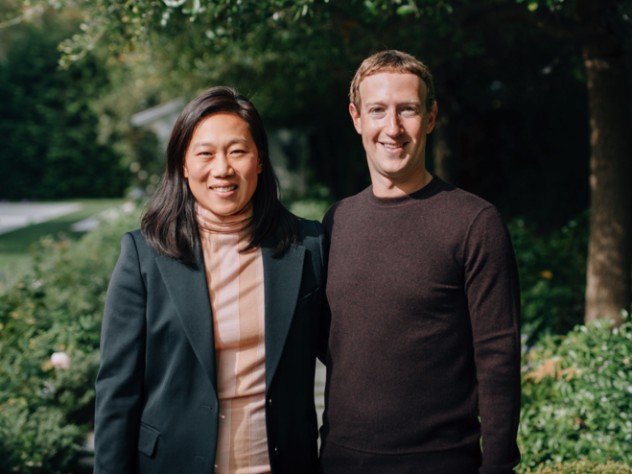 Priscilla Chan and Mark Zuckerberg
