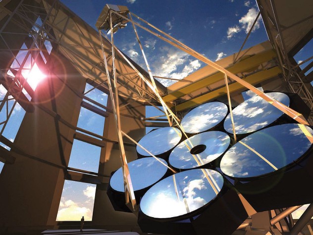 Image of Giant Magellan Telescope design