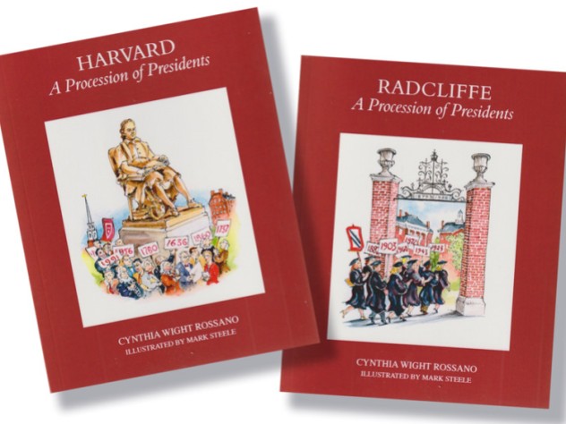 Photo of new book on Harvard and Radcliffe presidents