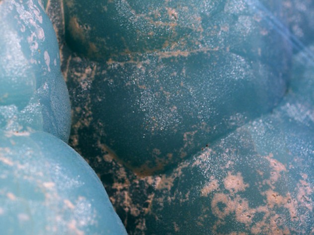 Patrick Rogers A large botryoidal (“resembling a bunch of grapes”) mass of Smithsonite from the Kelly Mine, Magdalena district, Socorro County, New Mexico