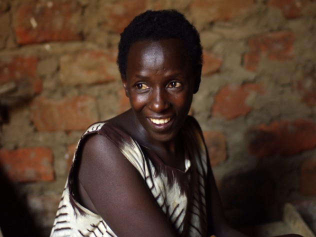 Photograph by Ian MacLellan SHIP client Jacinta Nshemereirwe also runs a farm to support her family.