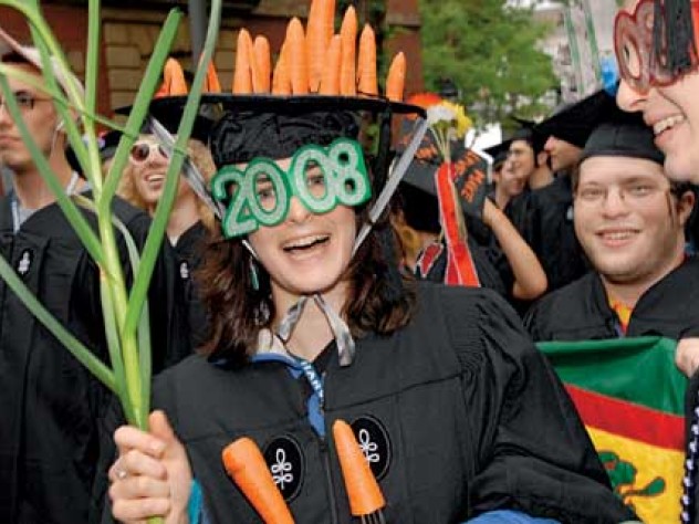 Ana Vollmar &rsquo;08, of the veggie-loving Dudley House Co-op and Hamden, Connecticut.