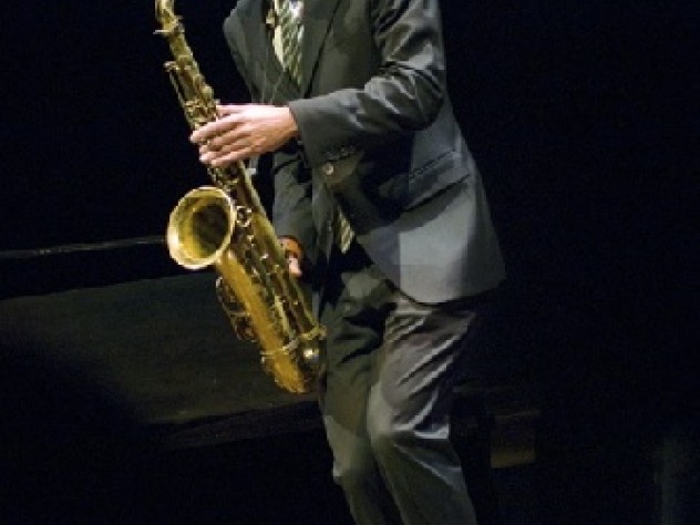 Saxophonist Joshua Redman ’91 and an ensemble of Harvard sidemen closed the concert with Redman s rousing