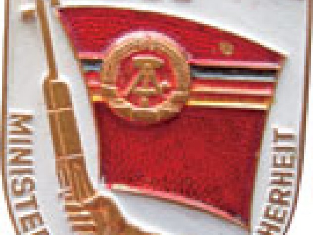 Shield for East Germany's Ministry for State Security (Staatssicherheit)