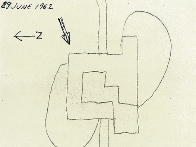 Sketch of the site plan.