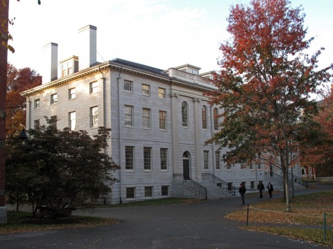 University Hall, where the  Faculty of Arts and Sciences convenes