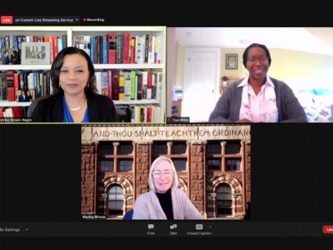 Tomiko Brown-Nagin, Tiya Miles, and Martha Minow