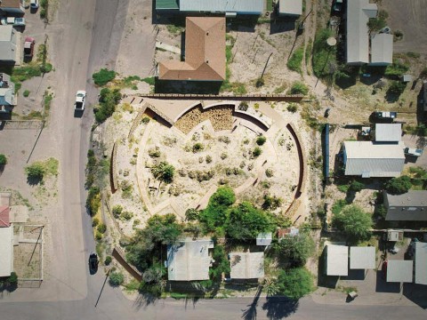 El Cementerio Del Barrio de los Lipanes in Presidio, Texas, as developed by MASS Design’s Santa Fe-based staff