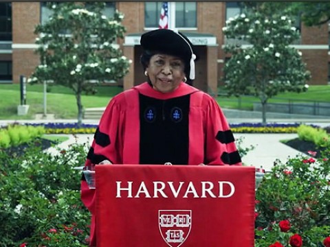 Photograph of Commencement guest speaker Ruth J. Simmons
