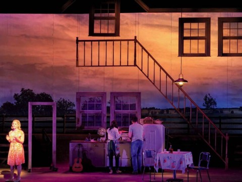 A stage set from “The Bridges of Madison County”
