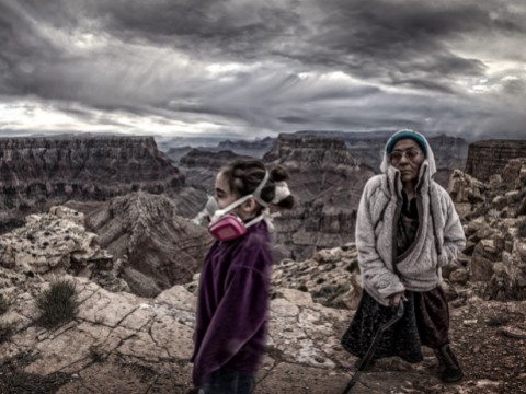 Will Wilson, Diné, "Auto Immune Response: Confluence of Three Generations," 2015.