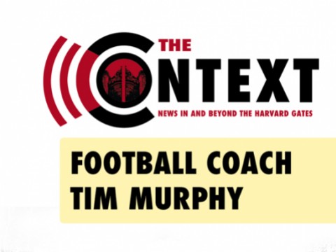 The Context Logo with text: "Football Coach Tim Murphy"
