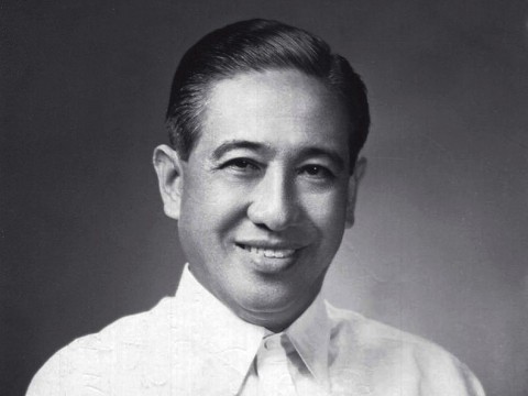 Portrait photograph of a middle-aged Lorenzo Tañada as a Philippine senator