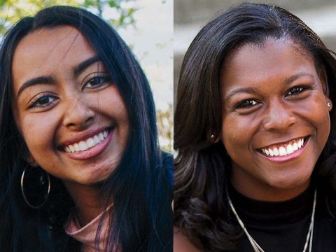 Head shots of smiling Aloian Scholars