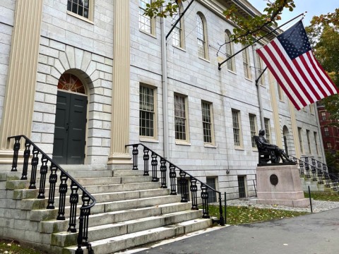 Photograph of University Hall, Faculty of Arts and Sciences headquarters