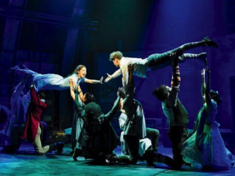 Dancers on stage