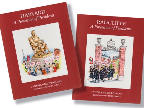 Photo of new book on Harvard and Radcliffe presidents