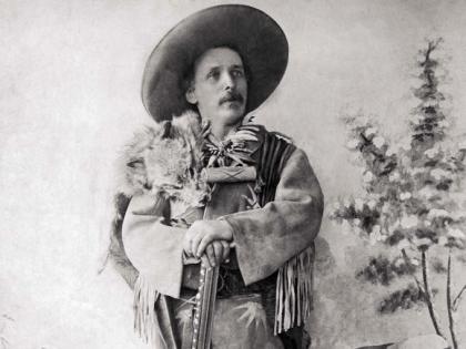 German author Karl May dressed as his Old West hero, Old Shatterhand