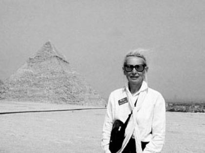 Phyliss Rose thinks the Internet offers a vast improvement over the Pyramids.