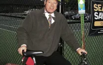 In Boston, David Read keeps fit and cuts pollution by cycling to work.