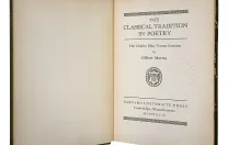 The first Norton Lecture (1927), by Gilbert Murray, professor of Greek at Oxford