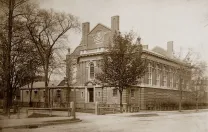 Randall Hall, a former dining commons, where the Press moved in 1916