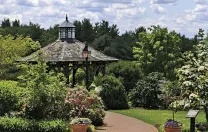 The Entry Garden at Tower Hill Botanic Garden