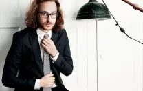 Alexander Olch, who designs ties and accessories (and makes films), calls his style "a mix of uptown and downtown."