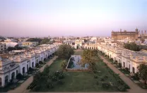 The original "Chowmahalla" (the name means "four palaces") are part of a sprawling complex that was even larger prior to encroachment during its abandoned years.